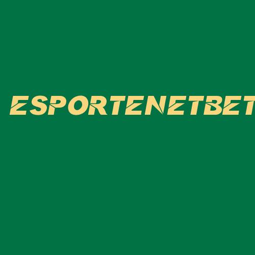 Logo da ESPORTENETBET